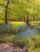 David Nance Dartington Wood oil on canvas landscapes painting still life david nance