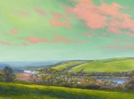 David Nance Eagle Wood Glen oil on canvas landscapes painting still life david nance